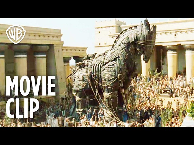Troy | Trojan Horse Battle Scene | Movie Clip | Warner Bros. Entertainment