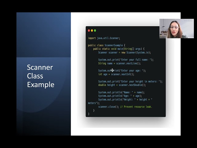Reading User Inputs In Java