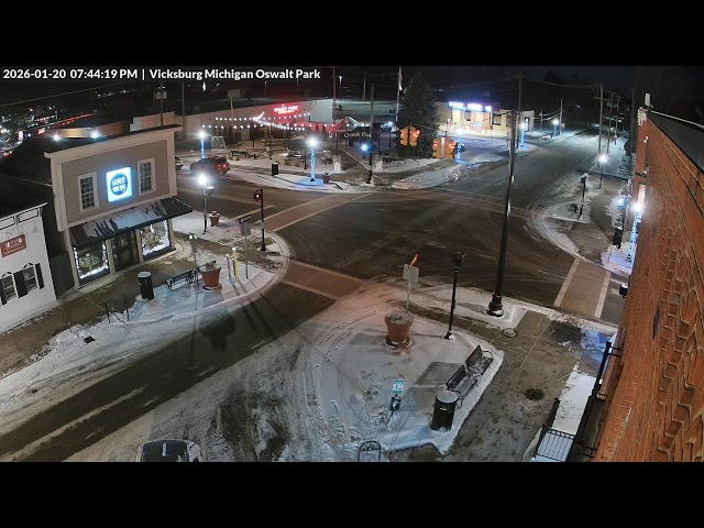 Vicksburg Michigan Oswalt Park Live 24/7
