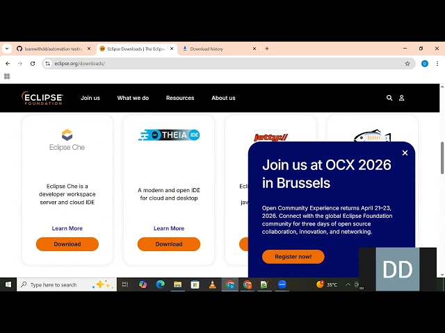 Git, JDK (Java) and Eclipse Installation
