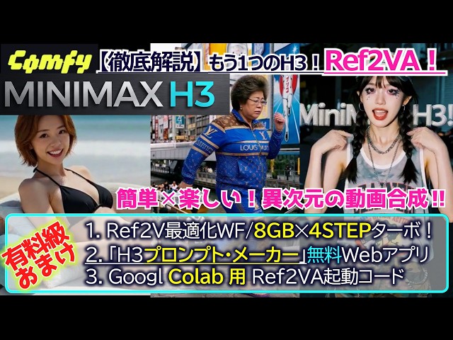 [In-Depth Guide] How to Use the Other MiniMax H3 Ref2Video Model❗️Unlimited Multimodal❗️Easy & Fu...