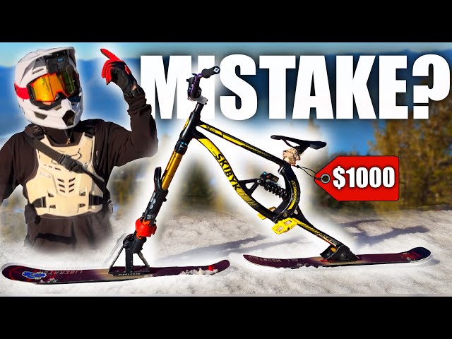 I Traded A $2000 E-Bike For This ... (Ski Bike)