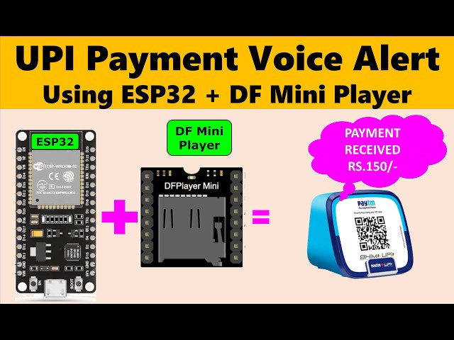 ESP32 Payment Box with DFPlayer Mini | Voice Notification Using SD Card | DFPlayer Mini Audio