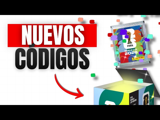 🎁 11 NUEVOS CÓDIGOS Álbum Virtual Panini 2026 🔥 FUNCIONAN 2026 | FIFA Panini Collection GRATIS ✅