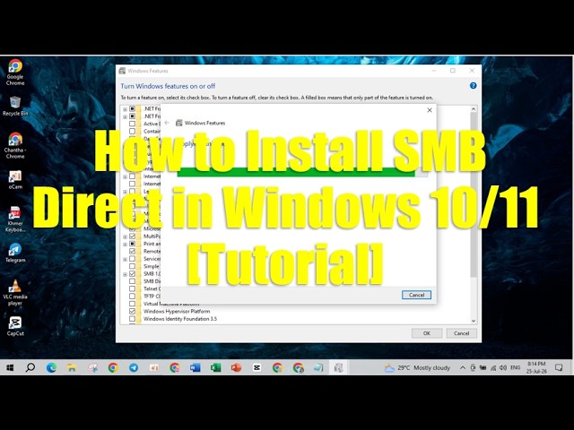 How to Install SMB Direct in Windows 10/11 [Tutorial]