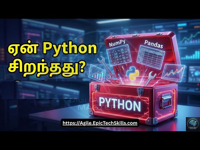 The Easiest Coding Language | Python Data Science Beginner Guide Tamil