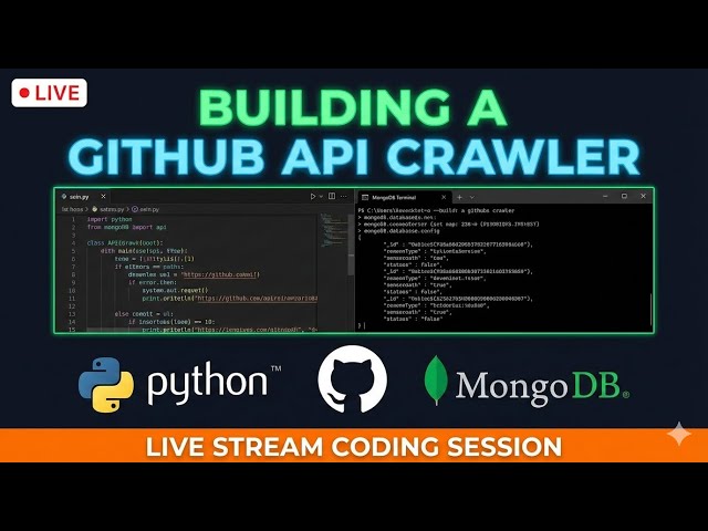 Github API Crawler in Python