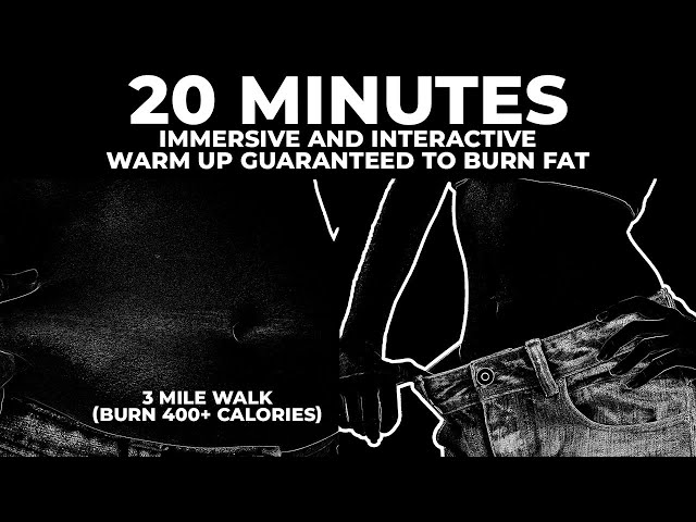 20 Minutes Immersive and interactive Warm Up Fitness Exercise