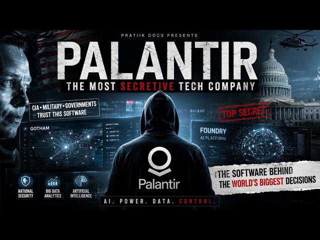 Palantir: The Most Secretive Tech Company | Full Documentary | AI, CIA, Big Data