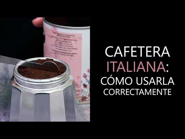 HOW TO USE AN ITALIAN COFFEE MAKER: A basic guide to preparing coffee