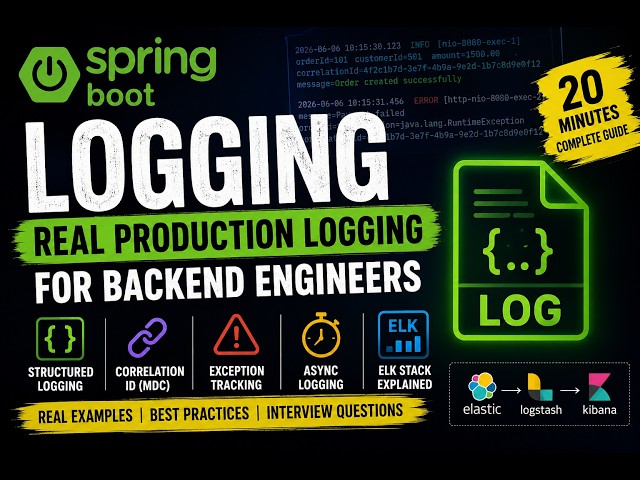 Spring Boot Logging Tutorial for Beginners to Advanced | by Naren