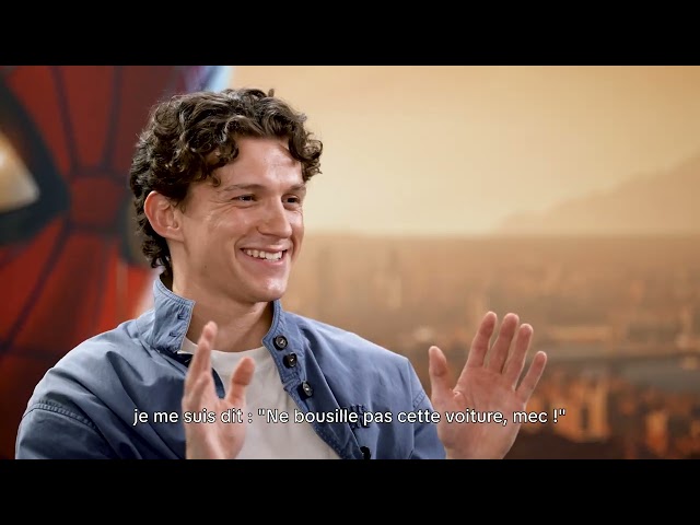 SPIDER-MAN : BRAND NEW DAY - Rencontre entre TOM HOLLAND et ESTEBAN OCON