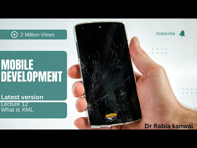 What is XML? How to use XML in Android studio || Dr Rabia kanwal