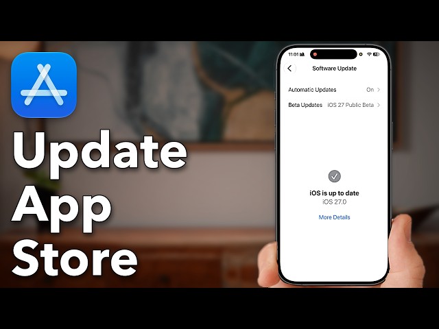 How To Update App Store