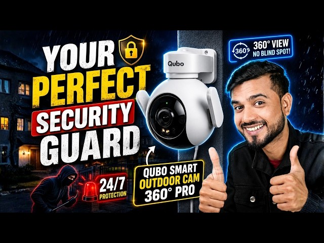 Qubo Outdoor Cam 360 Pro Review | Best CCTV Camera for Outdoor Security?