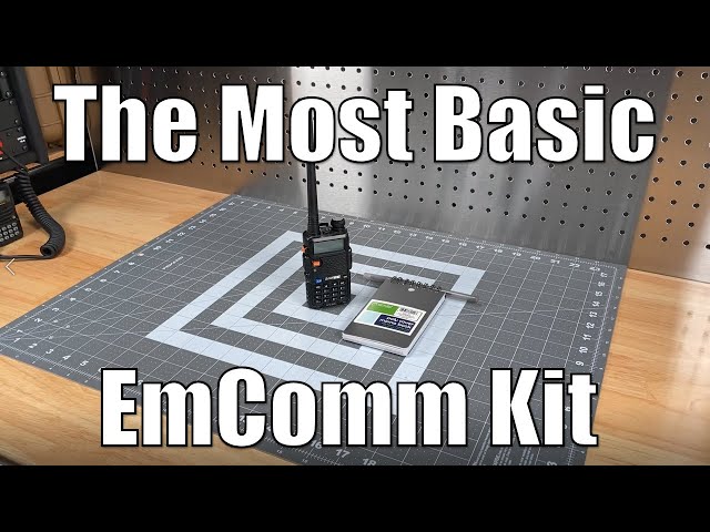 Building an EmComm Kit - Part 1: The Most Basic EmComm Kit