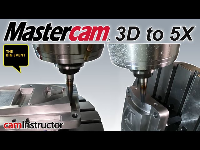 Mastercam 3D to 5X with Jesse | The BIG Event