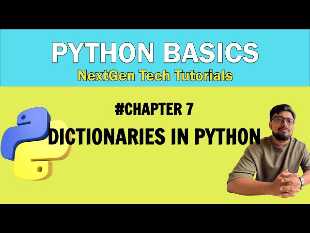 Master PYTHON Dictionary Skills in Just 30 Minutes