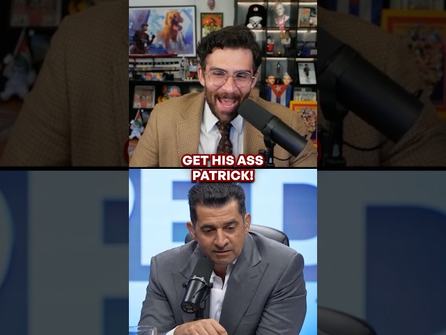 Patrick Bet David debates Mehdi Hasan