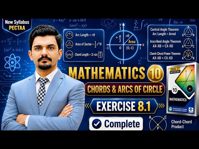 Exercise 8.1 Class 10 Maths New syllabus (PECTAA) By Sir Mohsin