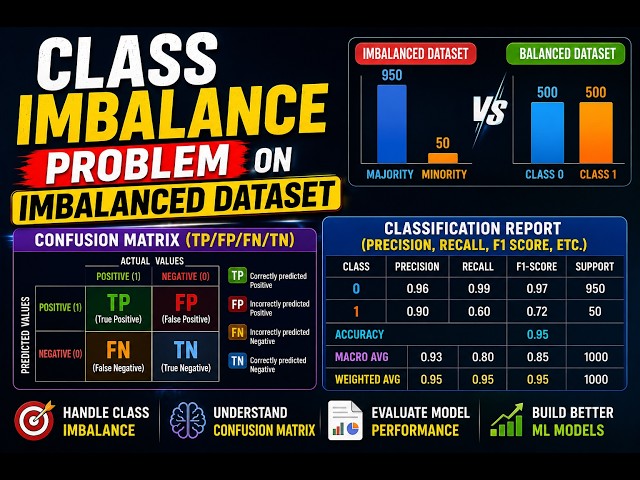 Day 6 : Confusion Matrix(TP/FP/FN/TN) and Classfication Report(precision, recall, f1score, etc)