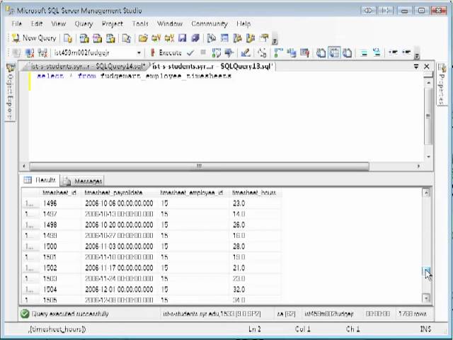 SQL: Programming Basics with T-SQL