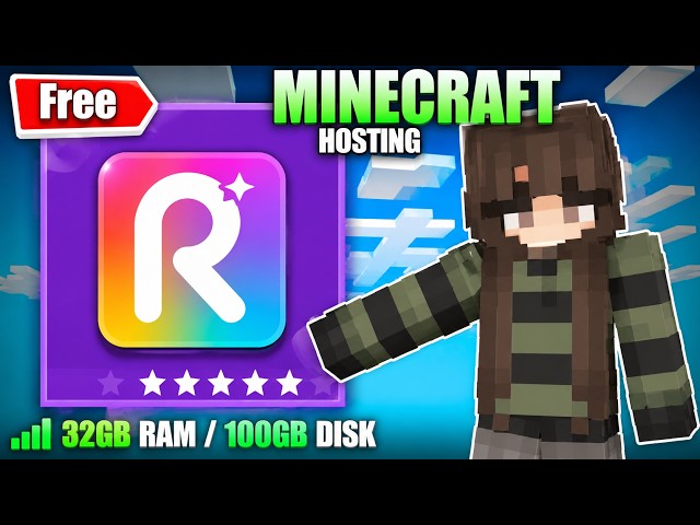 FREE 24/7 Minecraft Server (32GB RAM) | RYF.sh Hosting Review