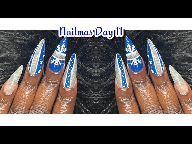 Nailmas Day 11 | Recreation Holiday Set | Gel Nails💙