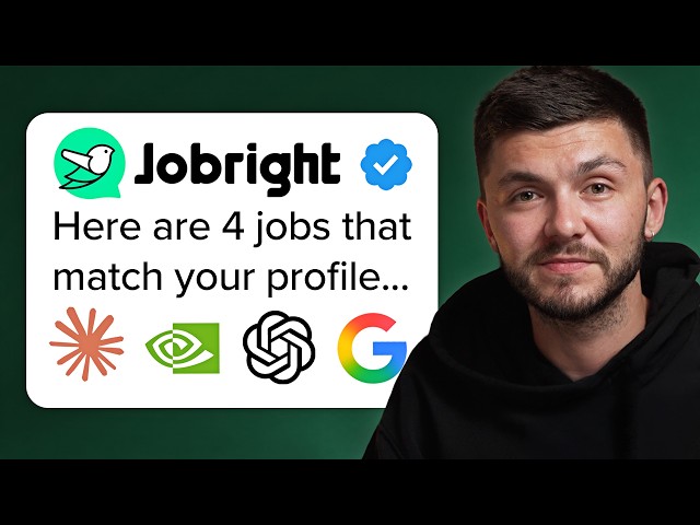 AI Job Searching: Find a Tech Job Using AI (Jobright Tutorial)