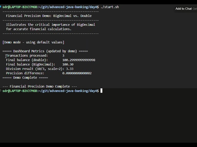 Day 4: BigDecimal vs Binary Floating Point