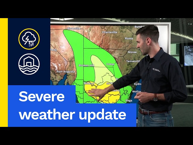 Severe Weather Update: Rain and storms for Melbourne, Adelaide and across the south-east