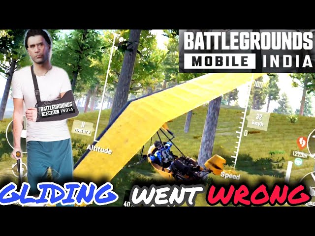 Gliding wnt wrong in BGMI😂...