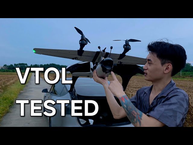 Firefly VTOL Flight Test — From Stable Hover to High-Speed Cruise