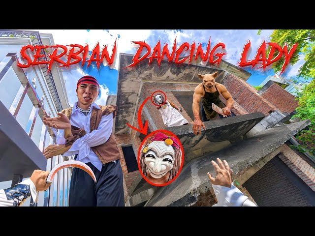 PIRATE PARKOUR VS SERBIAN DANCING LADY IN REAL LIFE HORROR | EP 4.0