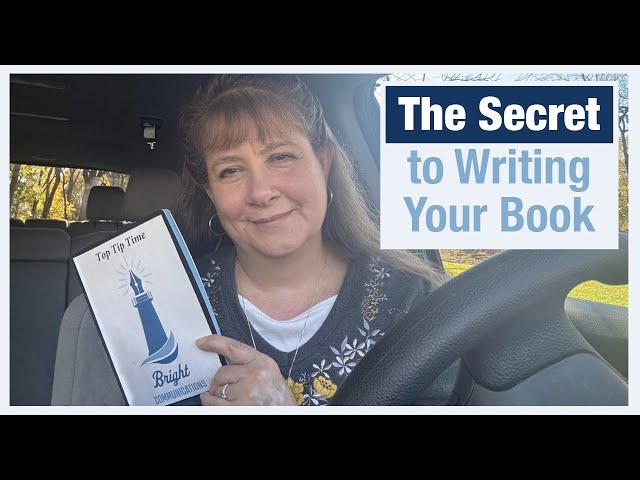 Aspiring Authors: Wanna Know the Secret to Writing Your Book?