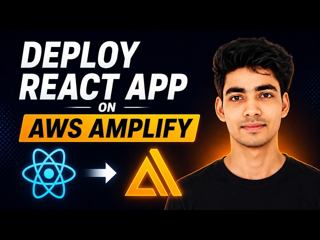 How to Deploy React App on AWS Amplify | Host React js Website on AWS Amplify