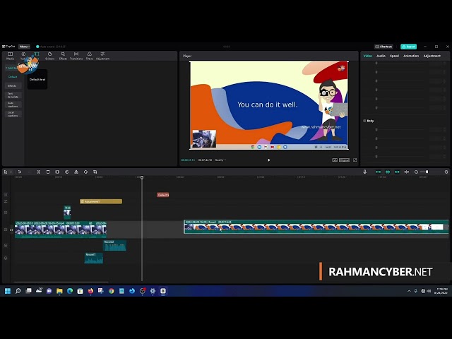 Tutorial Menggunakan CapCut Video Editor versi Installer Windows di PC Offline ( No Internet :)