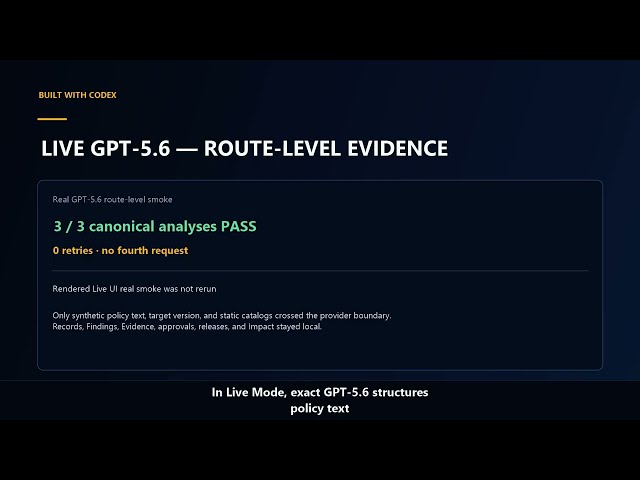 GovernDiff — Test Policy Changes Before They Ship | OpenAI Build Week
