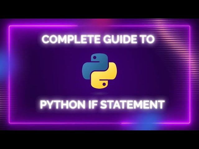 Python If Elif Else Breakdown: Real Examples Included