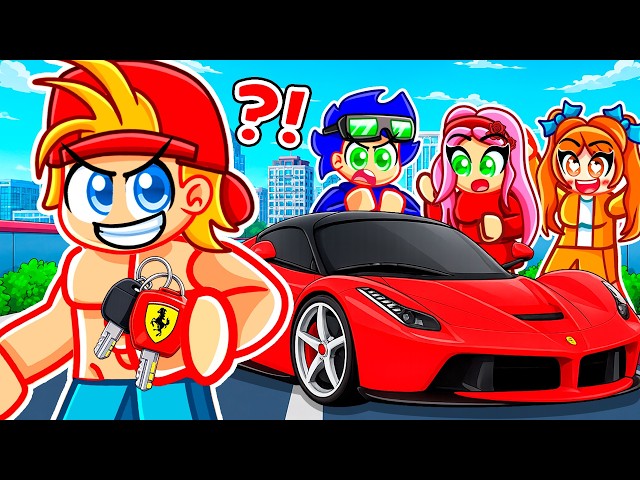 I Got a SUPERCAR to IMPRESS My Friends in Roblox Driving Empire!