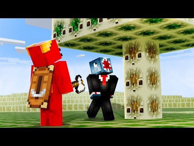 This Entire Minecraft World is Sulfur Cubes.