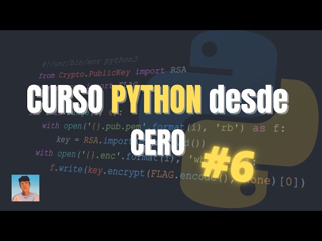 Curso PYTHON desde CERO #6 - ARRAY