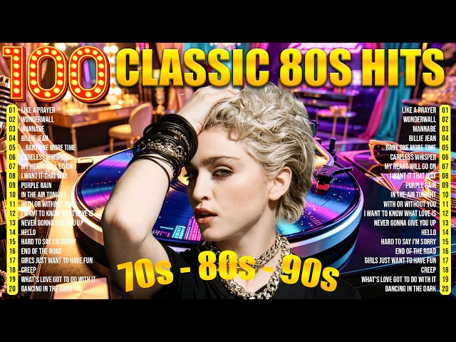 Top 100 Retro Hits 70s 80s 90s 🔥 Greatest Disco Pop Songs Playlist 🔊
