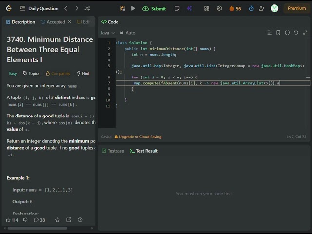 “LeetCode 3740 Looked Easy… Until I Tried It 😳 (Java)”