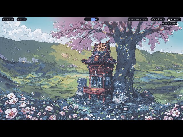 HyDE Linux Rice | Abyssal Wave 🌊 | Stunning Arch Linux Desktop