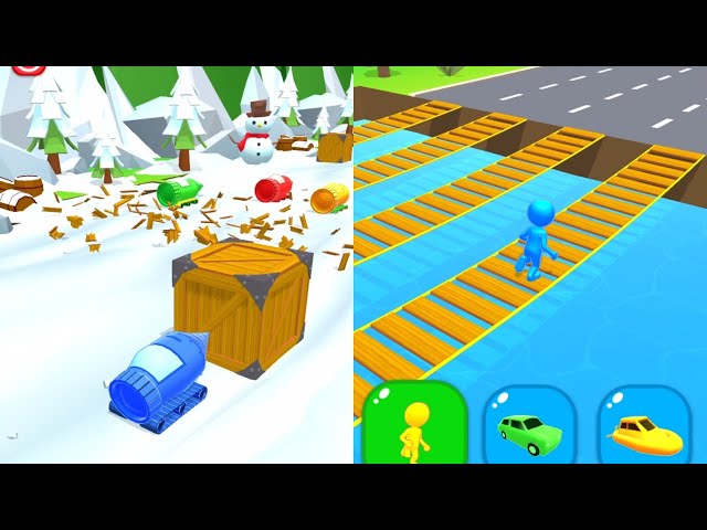 SHAPE SHIFTING - All Levels Gameplay Walkthrough - iOS, Android Lvl | Satisfying Gameplay