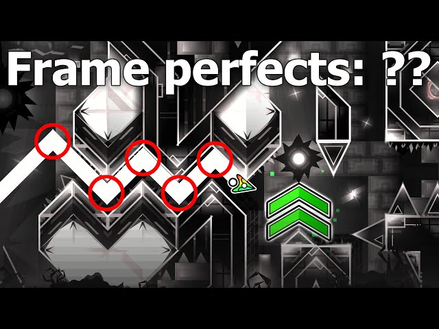 UNKNOWN with Frame Perfects counter — Geometry Dash