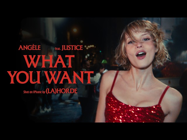 Angèle - What You Want (feat. Justice) (Official Video)