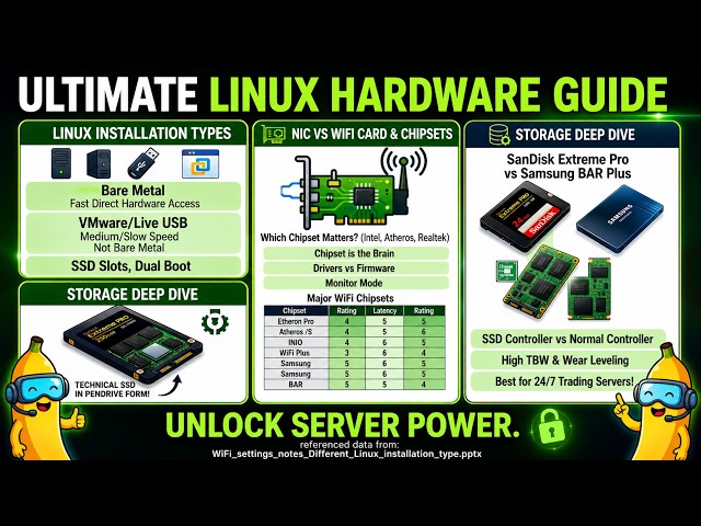 Linux Installation on Bare Metal vs VM & Networking Hardware Deep Dive