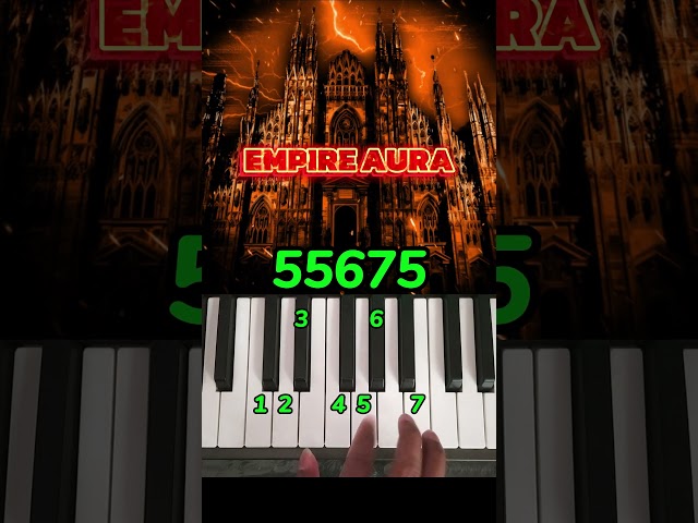 How to Play Ogryzek - EMPIRE Slow  Easy Piano Tutorial #shorts #viral #empire #ogryzek